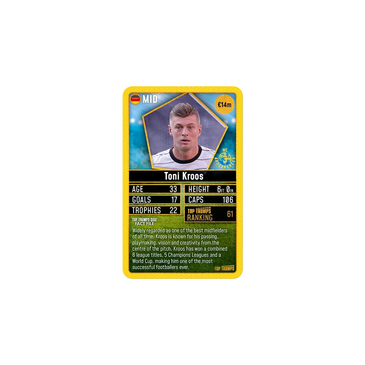 Winning Moves-Top Trumps World Football Stars Top 200 - Image 4