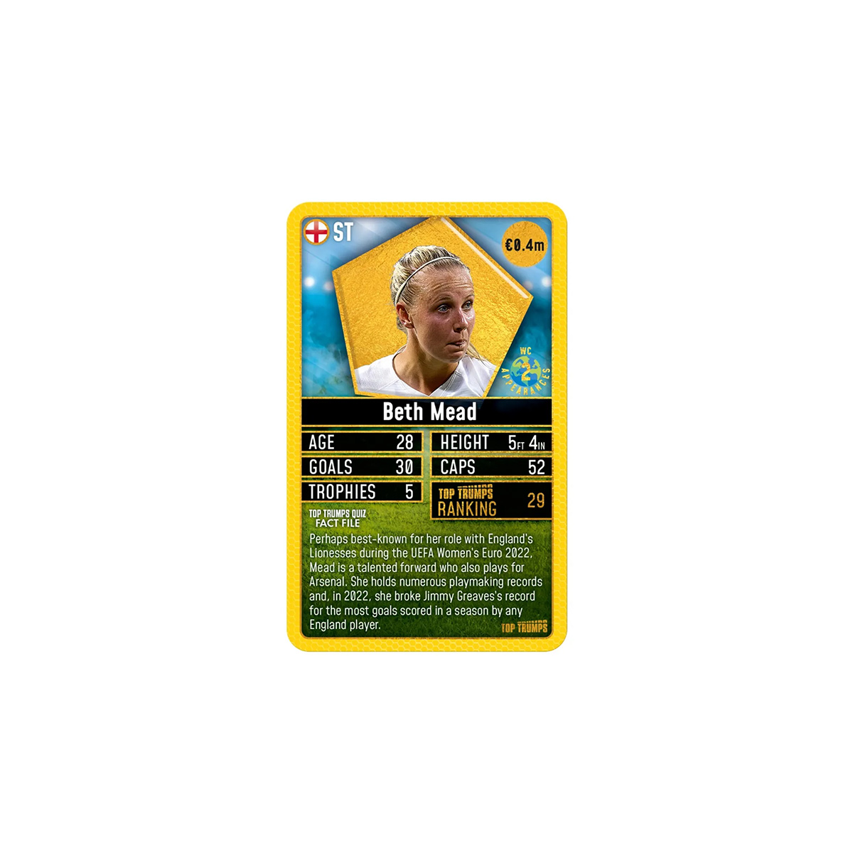 Winning Moves-Top Trumps World Football Stars Top 200 - Image 3