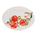 ლანგარი ბროწეულების გამოსახულებით 45x33 სმ Pomegranate Ceramiche Fabbro
