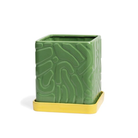 &Klevering  Planter Stoneware 14x15 CM