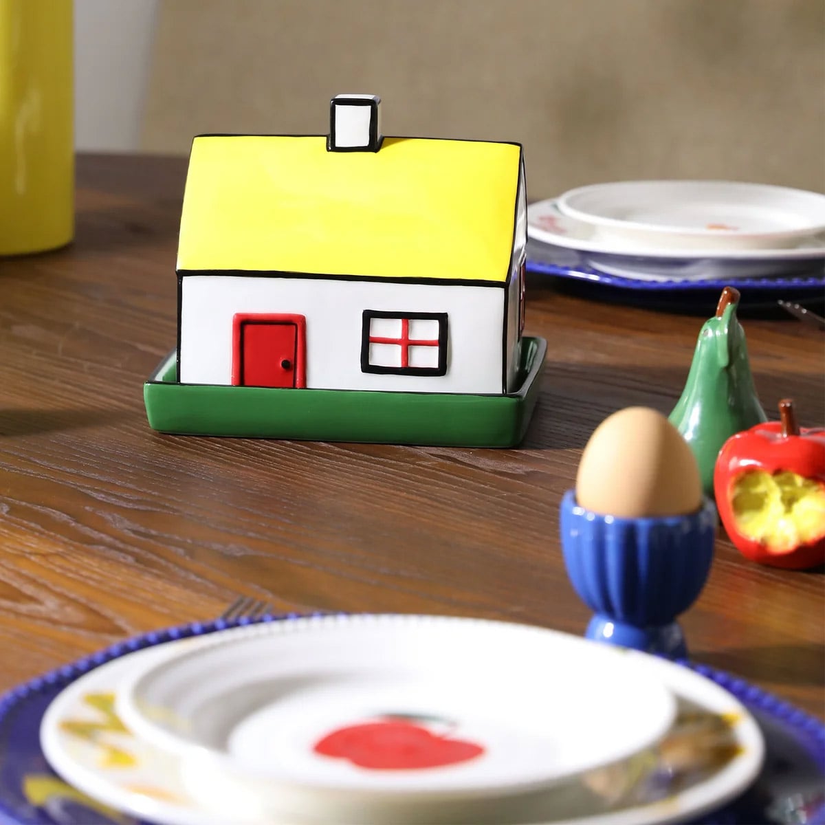 &Klevering Cottage Butter Dish 16.5x13.5 CM - Image 3