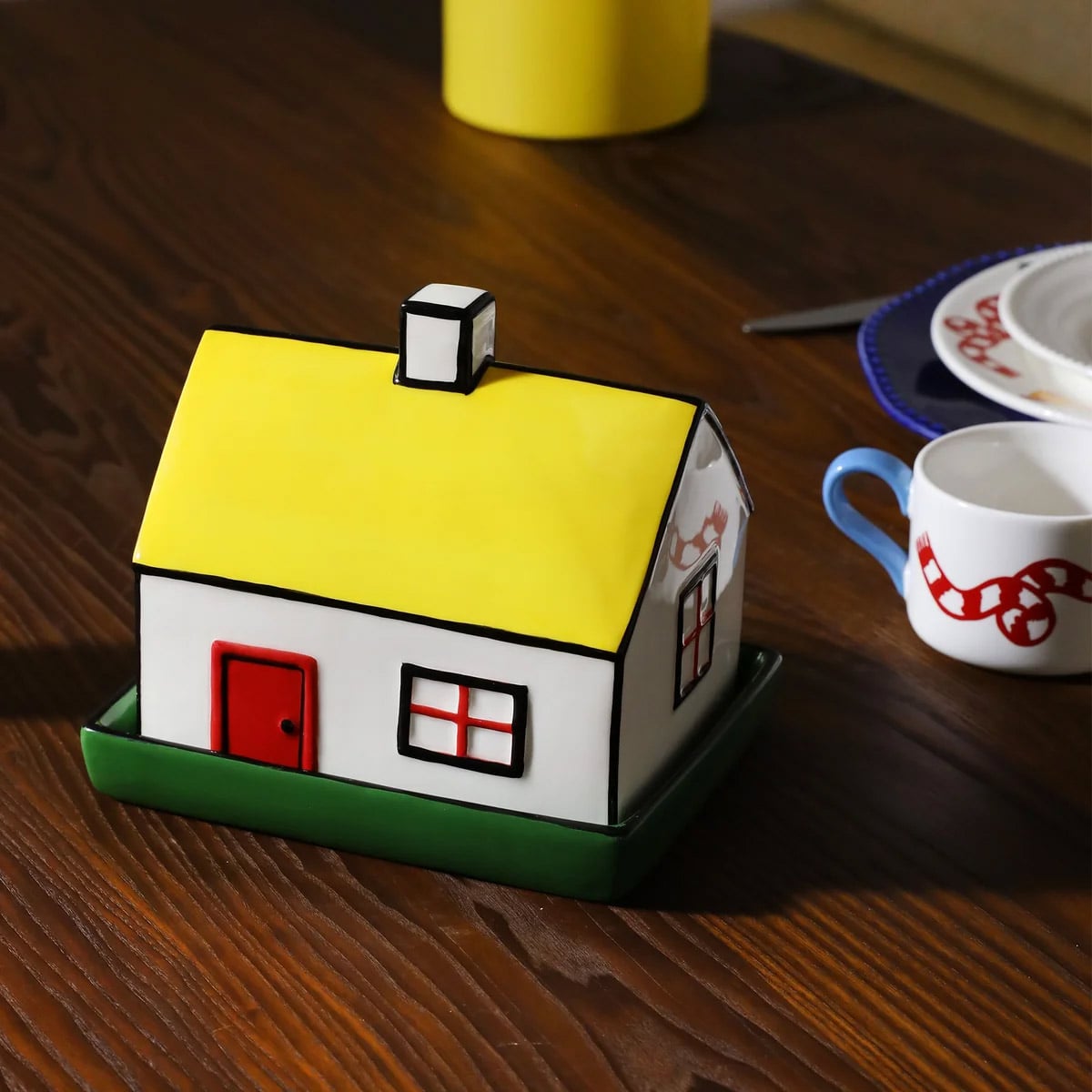 &Klevering Cottage Butter Dish 16.5x13.5 CM - Image 2