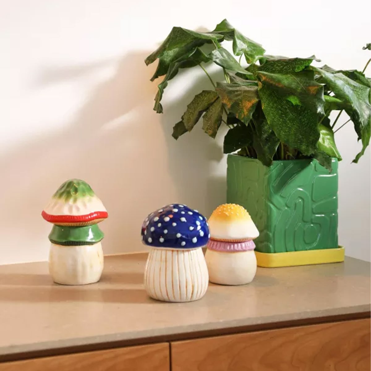&Klevering Jar Magic Mushroom 16.5x12.5 CM - Image 5