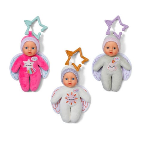 თოჯინა რბილი 18 სმ Angel Baby Born Zapf Creation