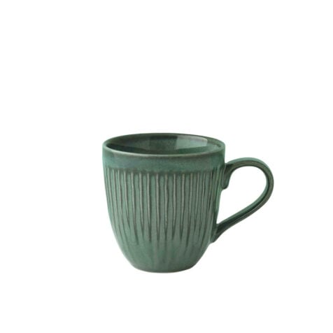 ჭიქა სახელურით ფაიფურის 350 მლ Gallery Green Easy Life