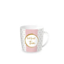 ჭიქა სახელურით ფაიფურის 350 მლ But First Tea Easy Life