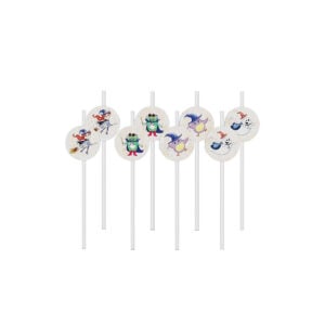 P’tit Clown-Drinking Straw 20 CM 1×8