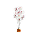 P’tit Clown-Multicoloured Balloon Bloody 23 CM 1×10