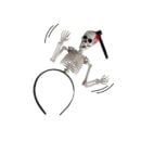 P’tit Clown-Headband With Semi-movable Skeleton