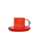 ფინჯანი ლამბაქით ფაიფურის 250 მლ Color Pop Super