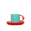 ფინჯანი ლამბაქით ფაიფურის 250 მლ Color Pop Super