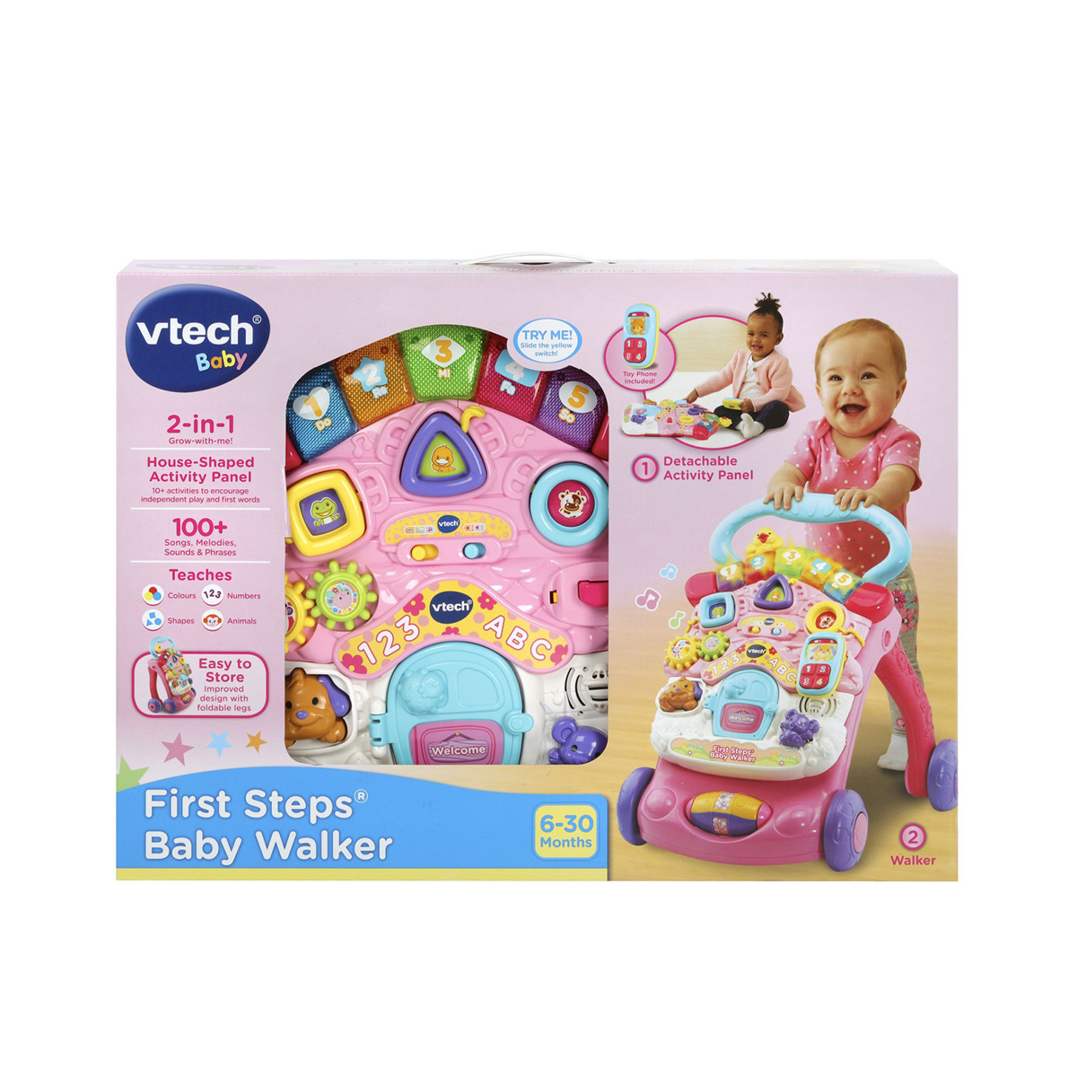 VTech Baby First Steps Baby Walker With Sound Function