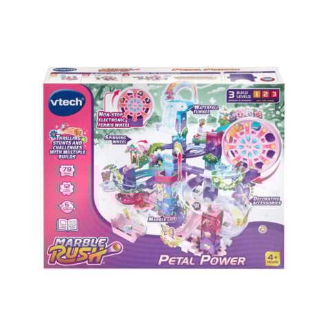ინტერაქტიული კონსტრუქტორი 78 ნაწილით და 6 ბურთულით Marble Rush® VTech