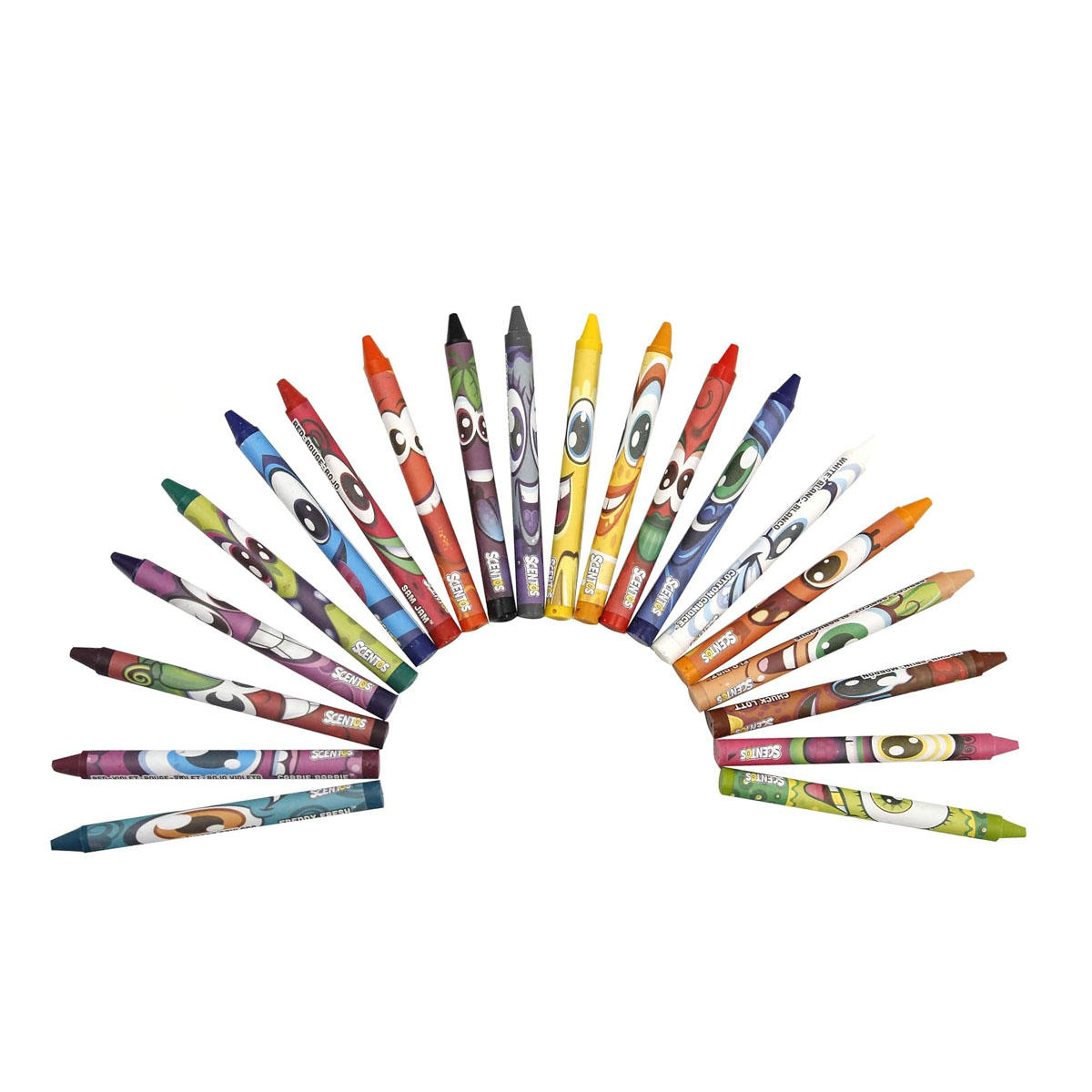 Scentos Scented Colored Crayons 1x20 - Image 2