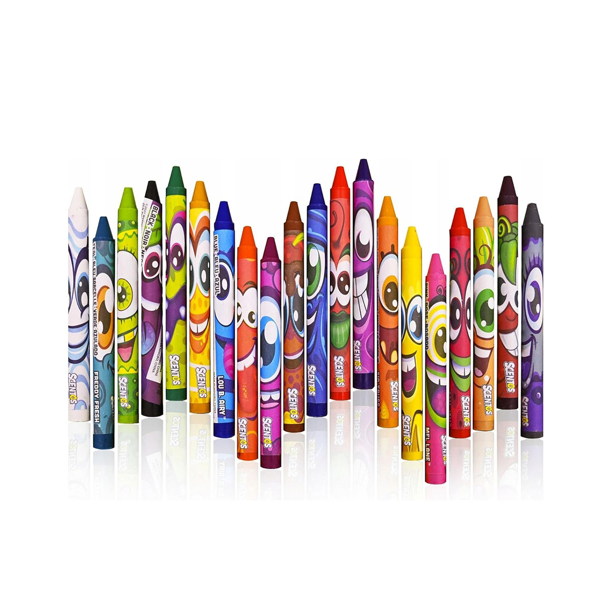 Scentos Scented Colored Crayons 1x20 - Image 3