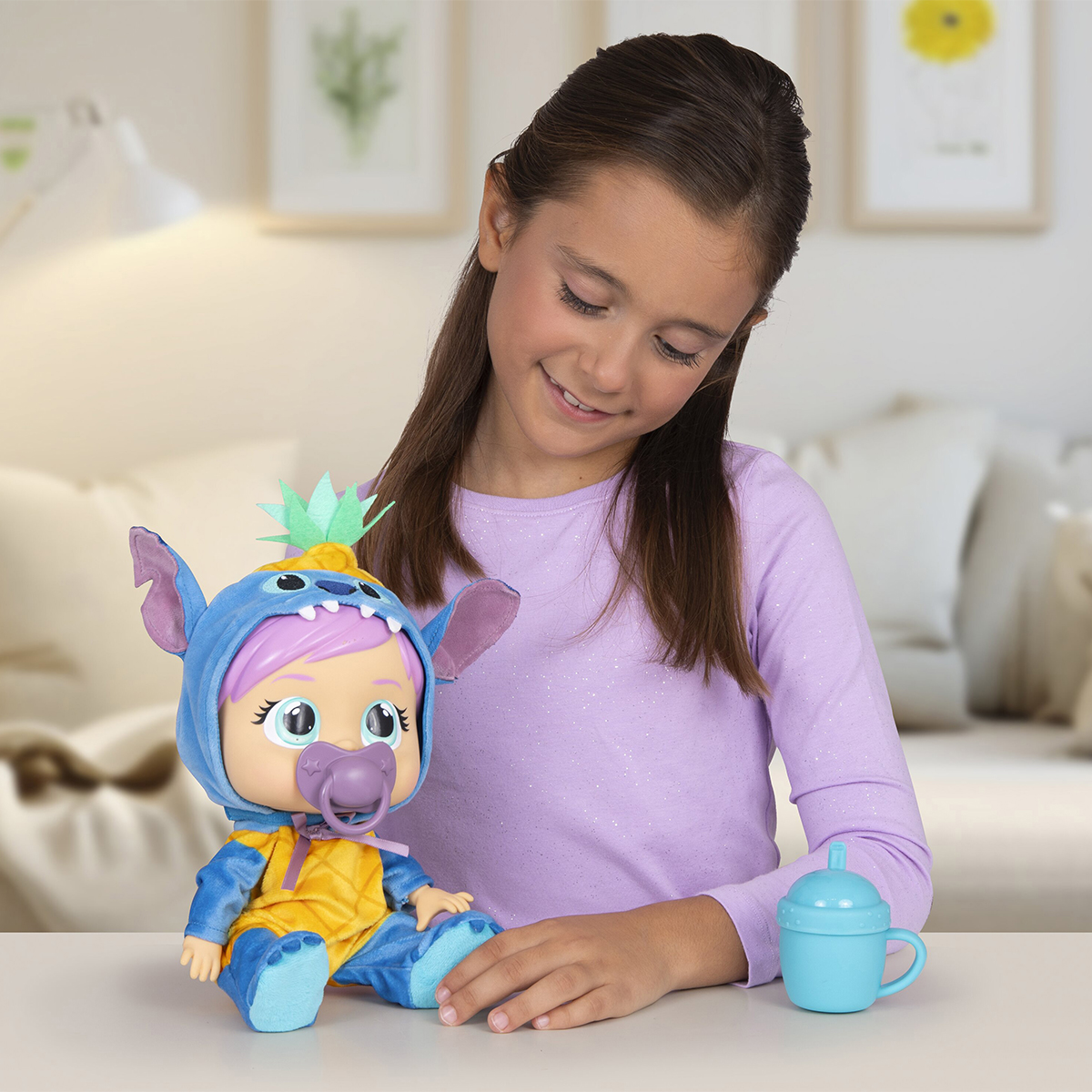 IMC Toys Cry Babies Loving Care Disney Stitch - Image 8