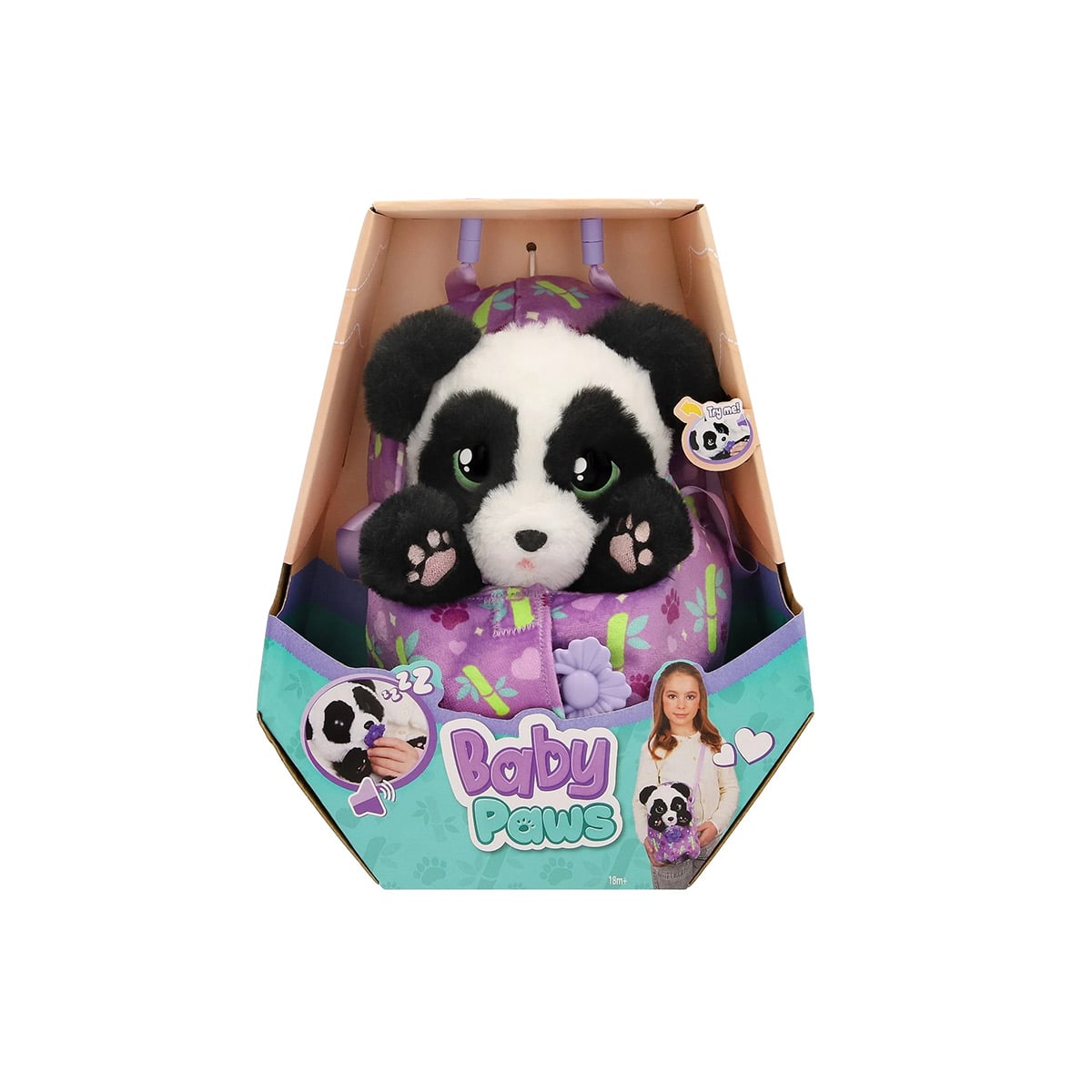 IMC Toys Baby Paws Dalmatian Puppy With Carrier | Soft Toy With 5 Sounds For Kids Age 4+ - View #6