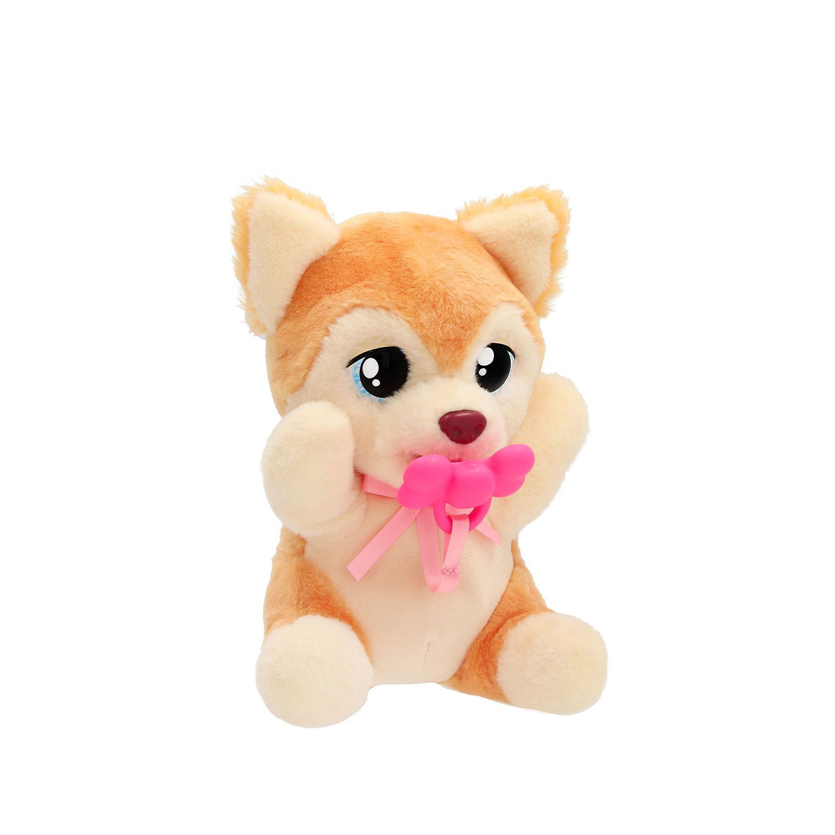 რბილი სათამაშო ლეკვი ინტერაქტიური 18 სმ Shiba Yummy Baby Paws IMC Toys - Image 2
