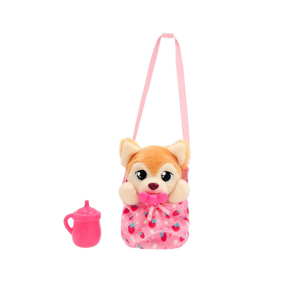 რბილი სათამაშო ლეკვი ინტერაქტიური 18 სმ Shiba Yummy Baby Paws IMC Toys - Image 4