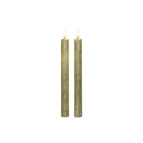 Kaemingk Lumineo Christmas Led Candle Set CM 1x2