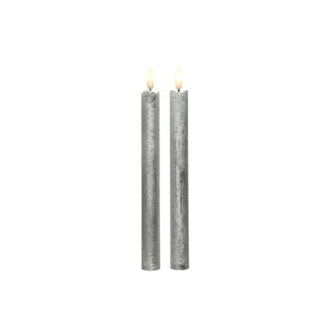 Kaemingk Lumineo Christmas Led Candle Set CM 1x2