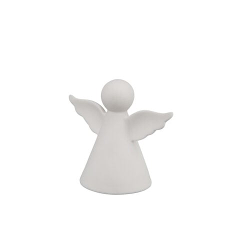 Gilde Blanc Christmas Decorative Figure Angel With Light 9.5 CM