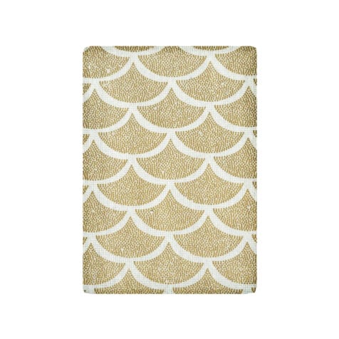 Fééric Lights & Christmas Tablecloth Colorama de Noël Doré Golden Pattern 140×360 CM