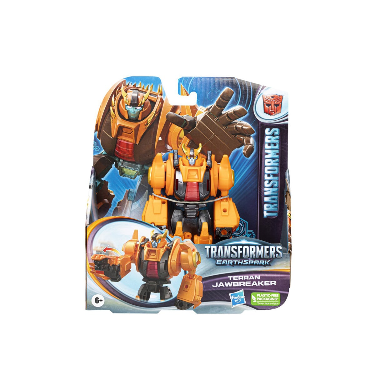 რობოტი ტრანსფორმირებადი 12.7 სმ Warrior Terran Jawbreaker EarthSpark Transformers Hasbro