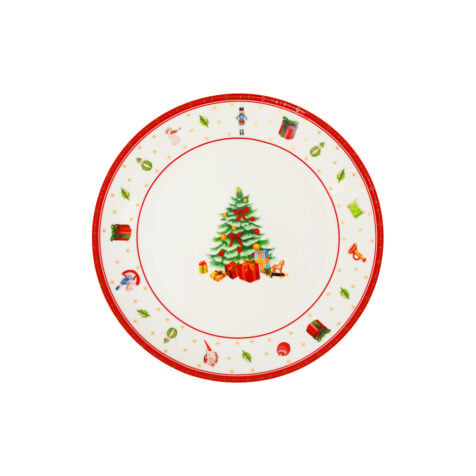 საახალწლო თეფში სადილის 20 სმ Christmas Tableware Super