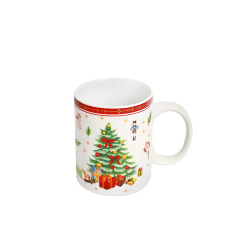 საახალწლო ჭიქა სახელურით 330 მლ Christmas Tableware Super