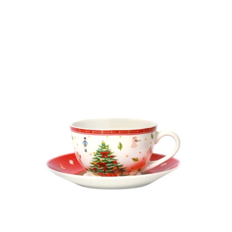 საახალწლო ფინჯანი ლამბაქით 250 მლ Christmas Tableware Super