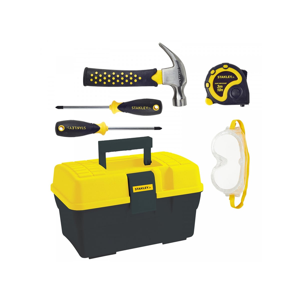 საბავშვო ხელსაწყოების ნაკრები სათავსოთი 1x6 Stanley Jr. - Image 3