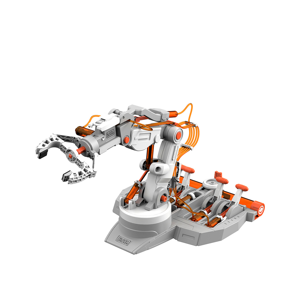 Black + Decker Constructor Tech 3 in 1 Hydraulic Robot Arm 220 Pieces - Image 2