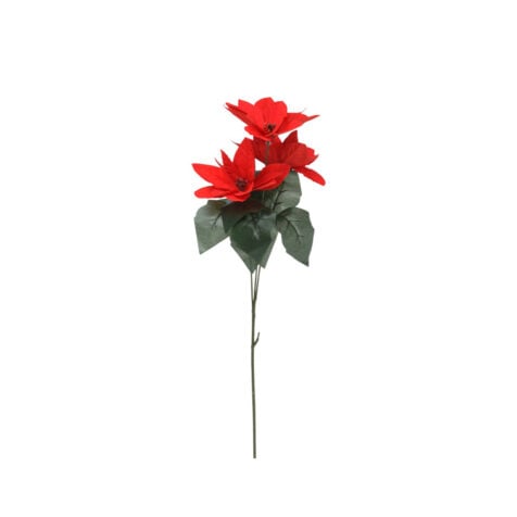 Koopman Christmas Decorative Poinsettia Flower 64 CM