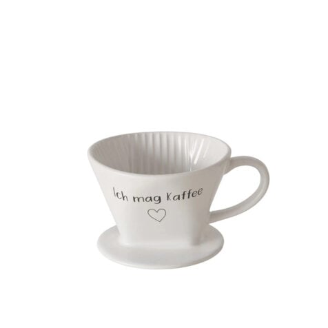 ყავის ფილტრი ჭიქის ფორმის  კერამიკის 10.5 სმ Boltze