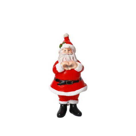 Boltze Christmas Decorative Figure Santa ceramic 15 CM