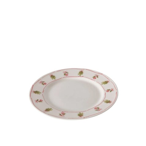 Boltze Christmas Plate With Trees 21.5 CM