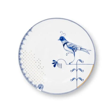 Pip Studio Blue Bird Plate 25.5 CM