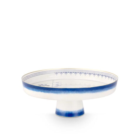 Pip Studio Blue Bird Metal Tray 30x12 CM