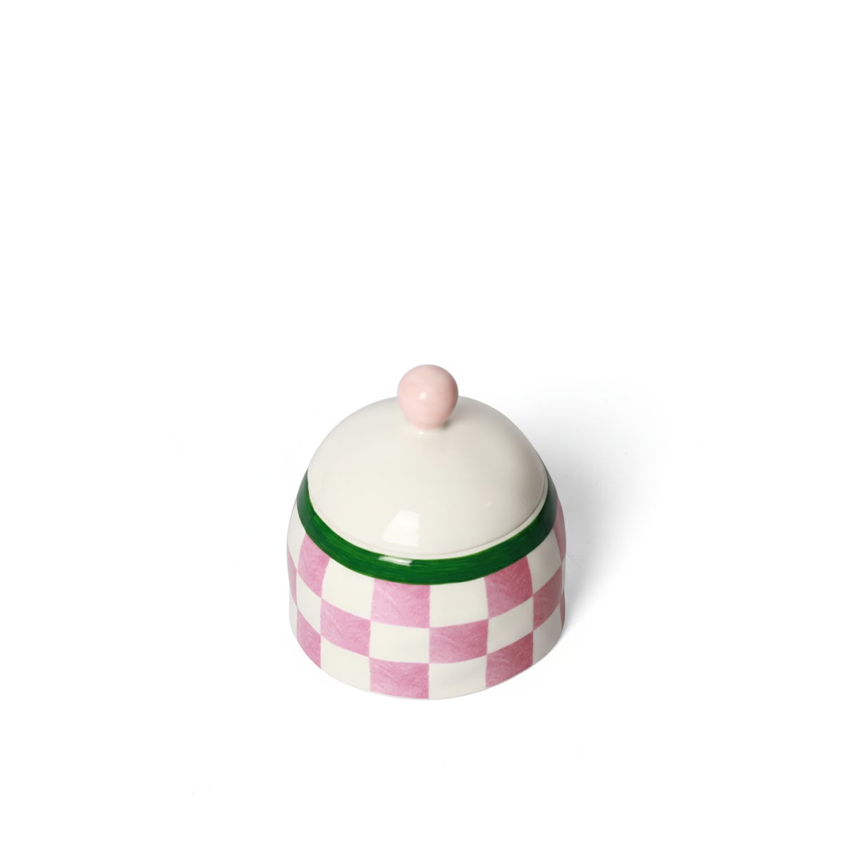 Super Color Stripe Porcelain Sugar Pot 225 ML - Image 2