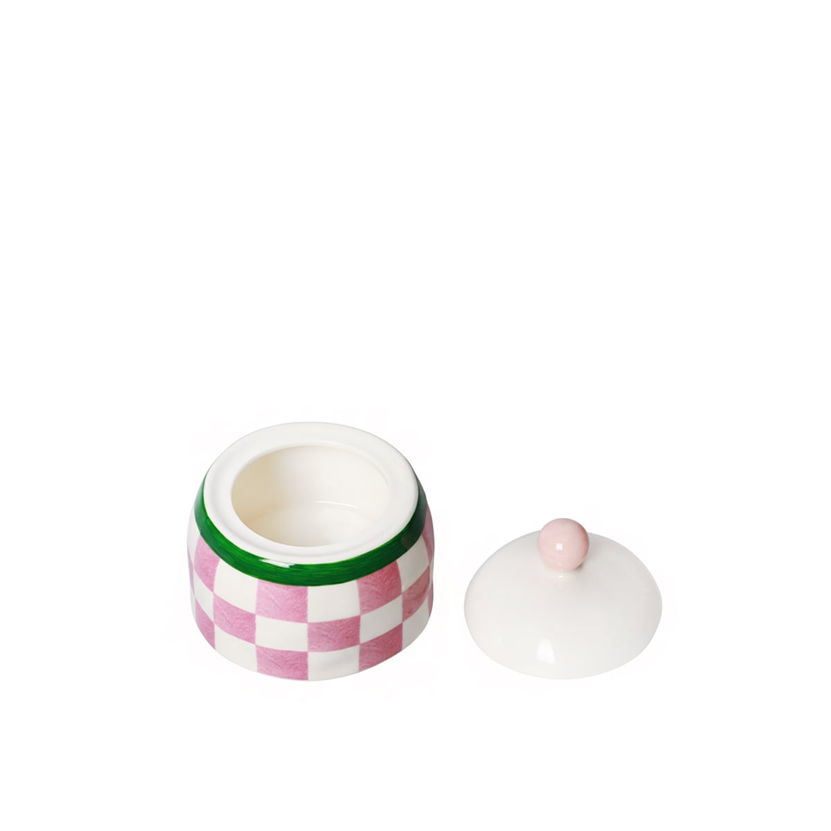 Super Color Stripe Porcelain Sugar Pot 225 ML - Image 3