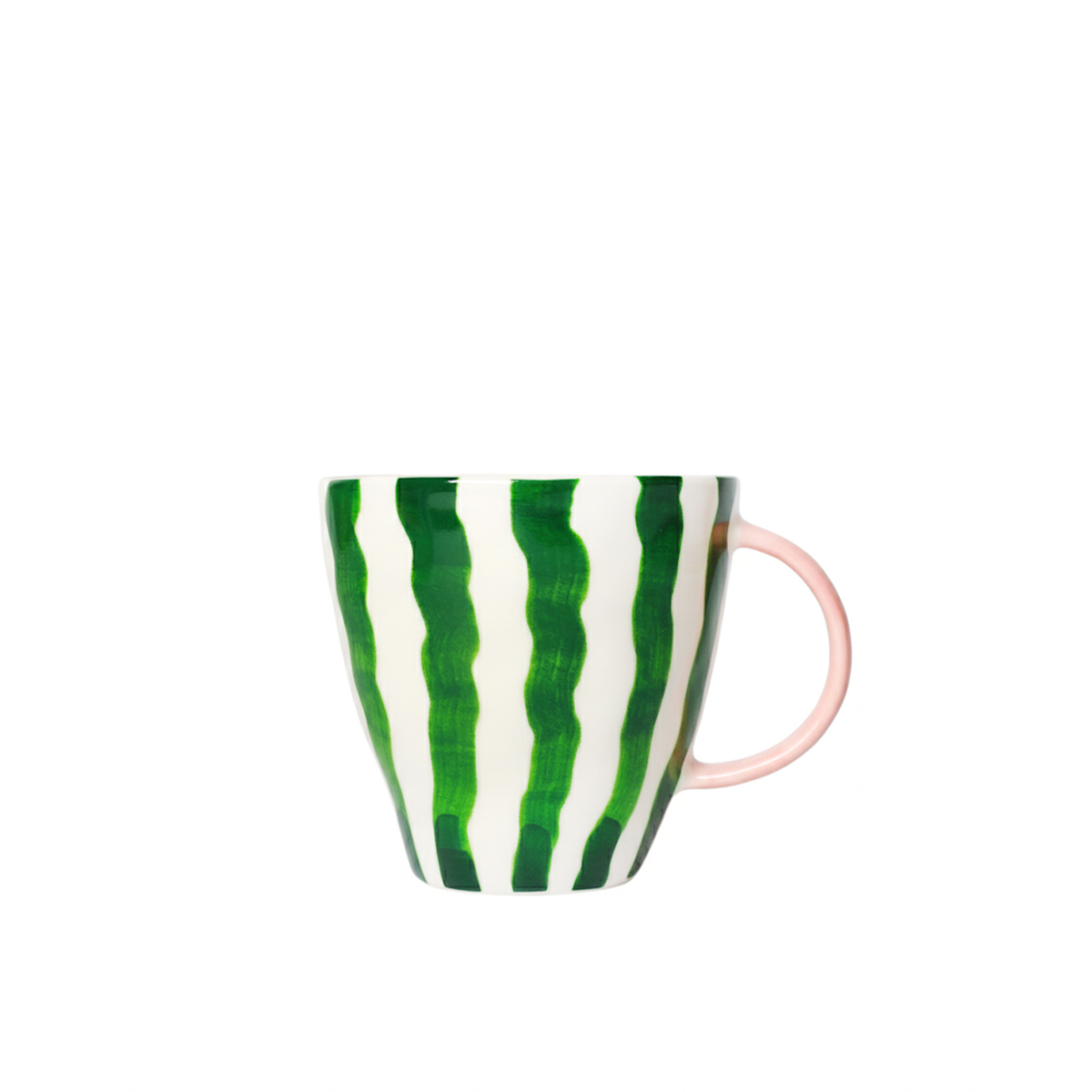 ჭიქა სახელურით ფერადი ზოლებით 375 მლ Color Stripe Super - Image 2