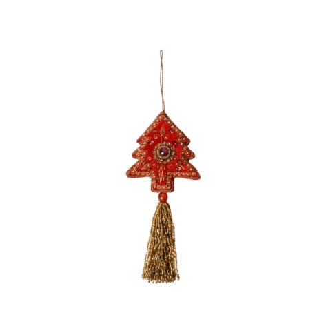 Super Heritage Christmas Toy Christmas Tree With Hanger 21 CM