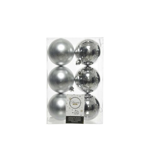 Kaemingk Christmas Tree Toy Bauble 8 CM 1x6