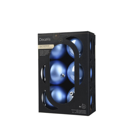 Kaemingk Christmas Tree Ball Set Glass 8 CM 1x12