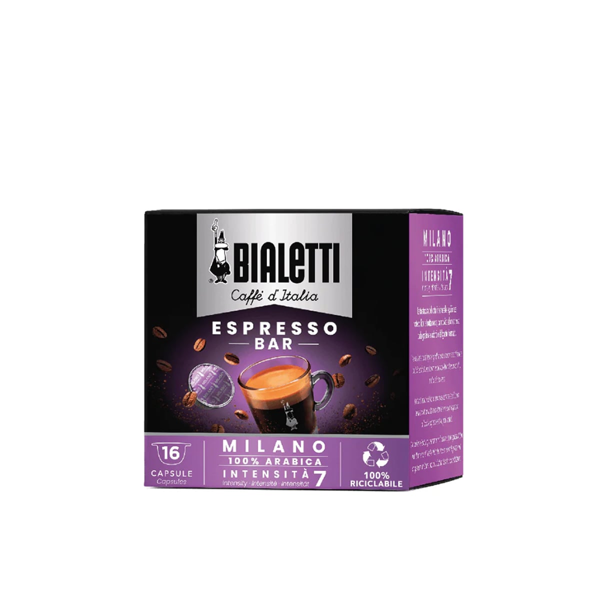 კაფსულის ყავა 1x16 Milano Bialetti