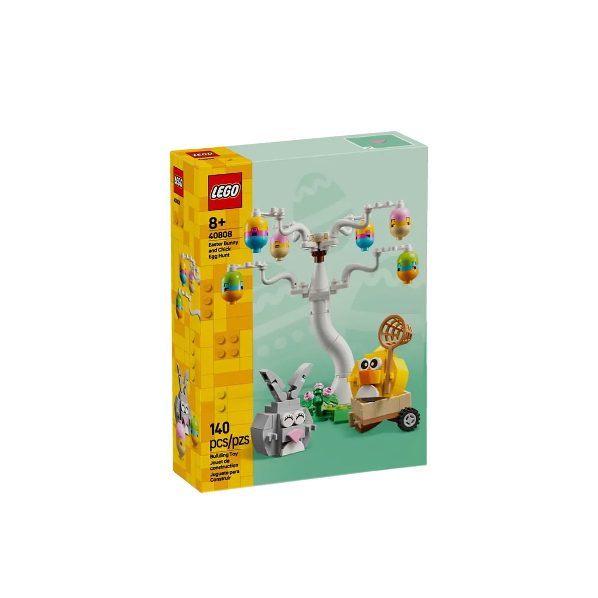 კუბიკები 140 ერთეული Easter Bunny and Chick Egg Hunt Lego 40808