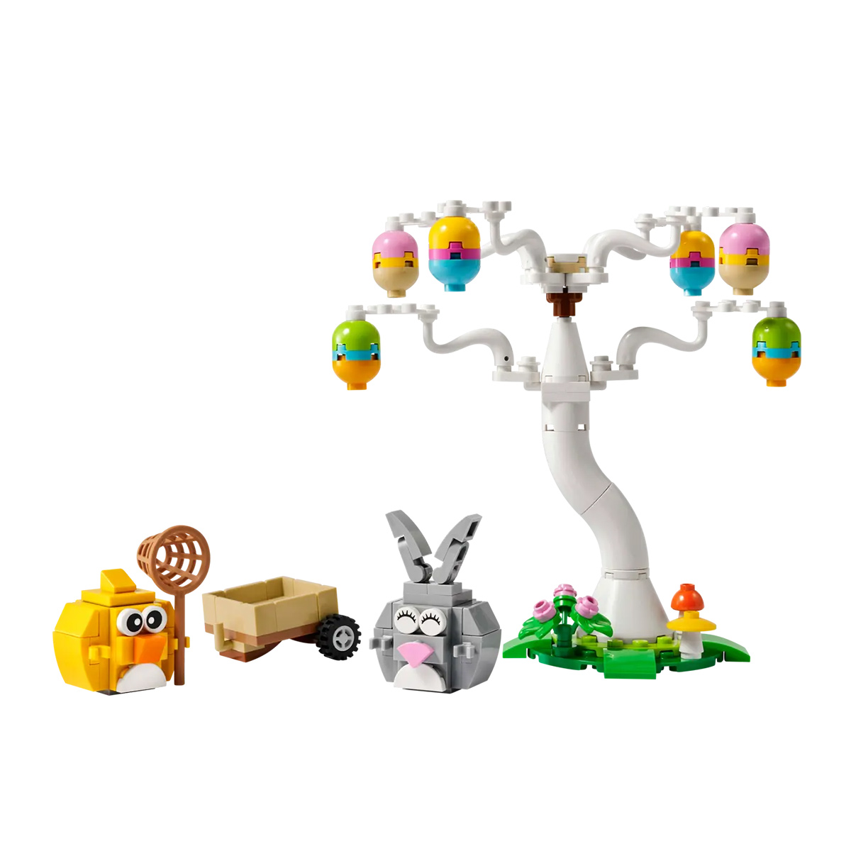 კუბიკები 140 ერთეული Easter Bunny and Chick Egg Hunt Lego 40808 - Image 2