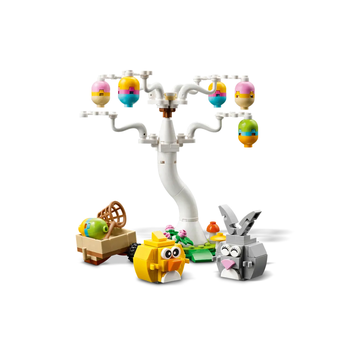 კუბიკები 140 ერთეული Easter Bunny and Chick Egg Hunt Lego 40808 - Image 4