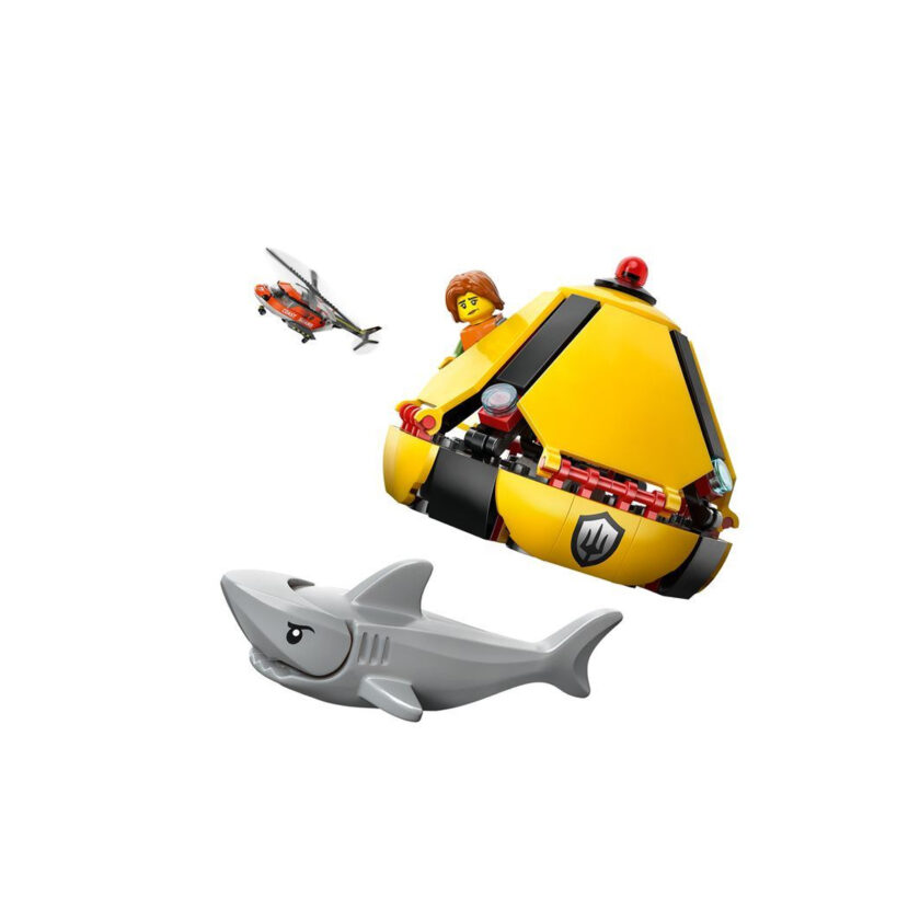 კუბიკები 551 ერთეული Coast Guard Helicopter City Lego 60503
